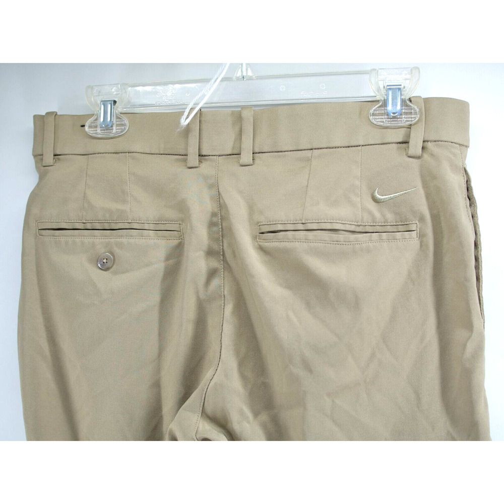 Nike Men’s‎ DRI FIT Khaki Casual Chino Golf Pants 32x32 - Picture 7 of 9